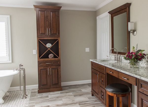 Transitional Bathroom Design and Remodel by KSI Kitchen and Bath Toledo, OH