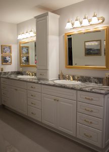 Traditional Style Bathroom Remodel in Birmingham, MI by KSI Kitchen and Bath