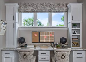 Home Office Design and Remodel in Transitional Style by KSI Kitchens Macomb, MI