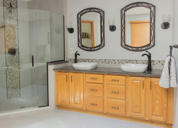 Transitional Bathroom Design by KSI Kitchen and Bath Livonia, MI