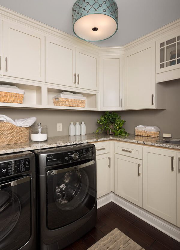 Laundry Room Design in Transitional Style by KSI Kitchen and Bath