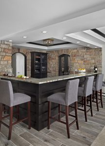 Home Bar Design and Remodeling Project by KSI Kitchens Macomb Twp, MI