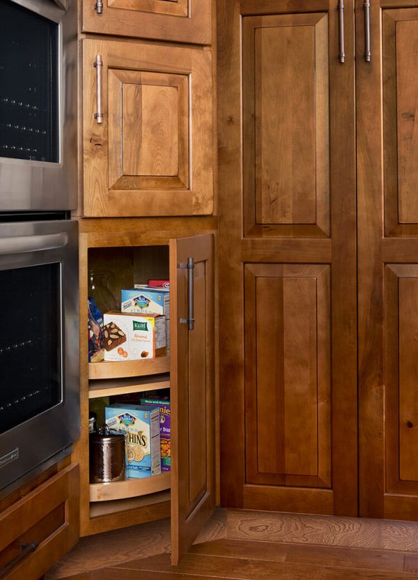 Kitchen Cabinet with Super Lazy-Suzan Insert