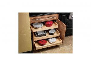 Kitchen Cabinet with Roll-out Trays