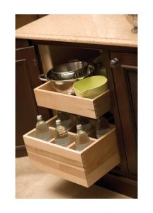 Drawer for Storing Beverages in Kitchen Pantry