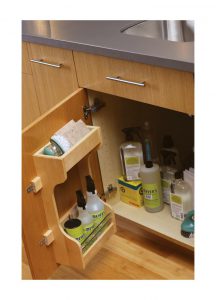 Cabinet for Storing Cleaning Supplies