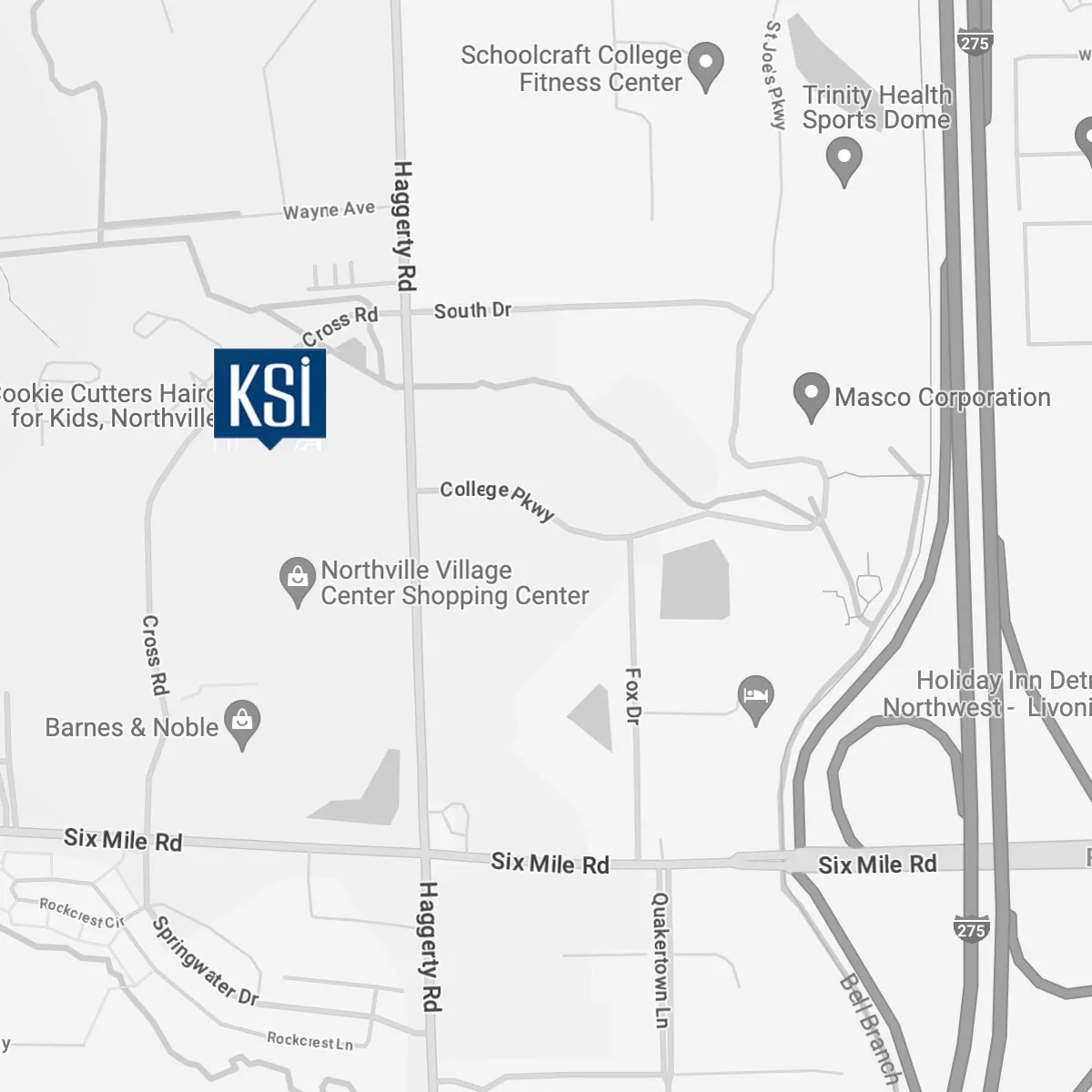 KSI Northville Map